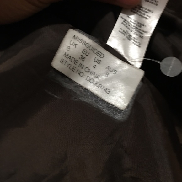 Brown Real Suede Shirt Dress - Picture 4 of 5